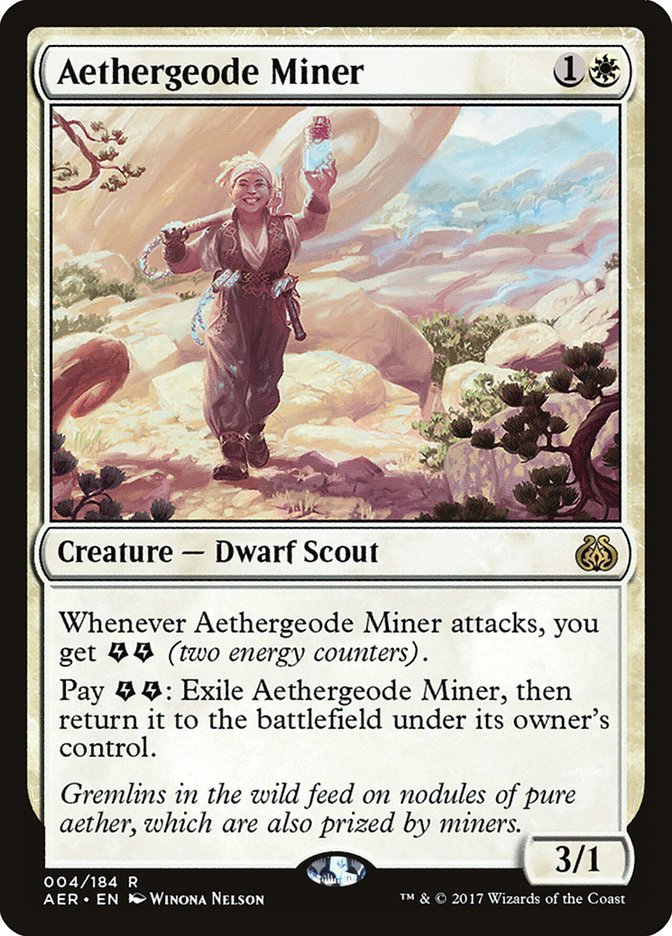 Aethergeode Miner [Aether Revolt] | Cards and Coasters CA