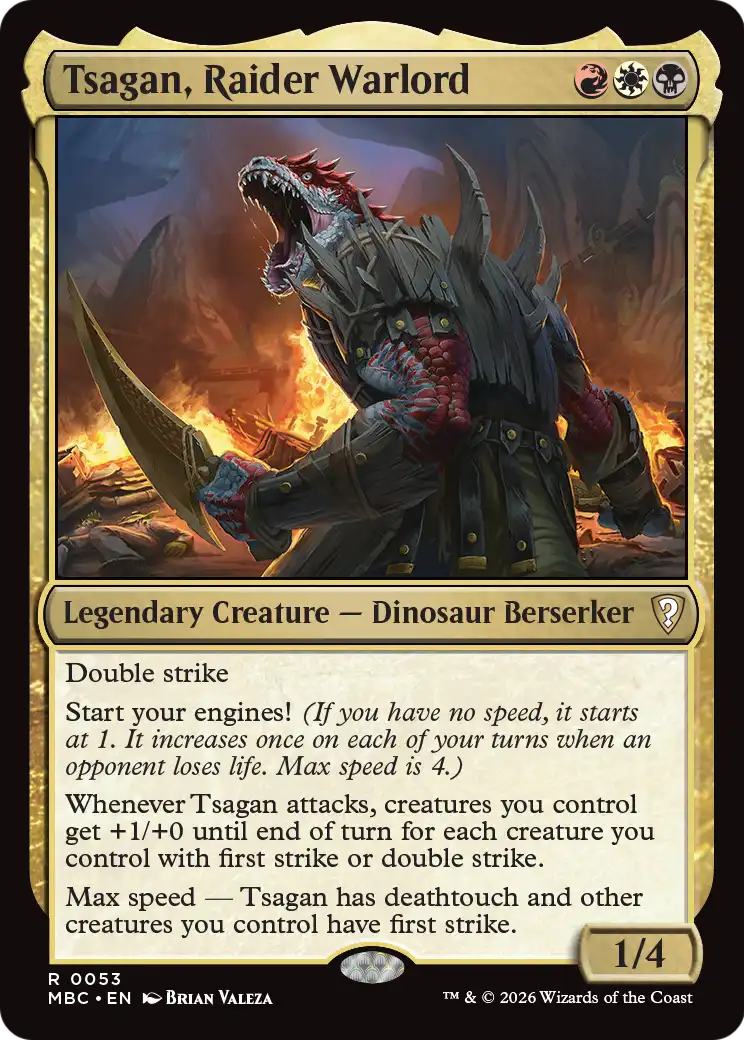 Tsagan, Raider Warlord [Mystery Booster: Commander Edition] | Cards and Coasters CA