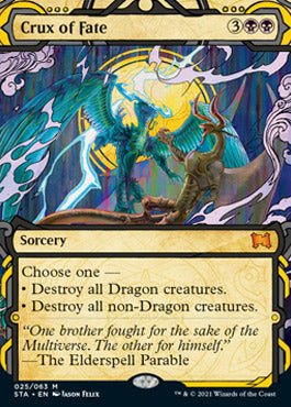 Crux of Fate (Foil Etched) [Strixhaven: Mystical Archive] | Cards and Coasters CA