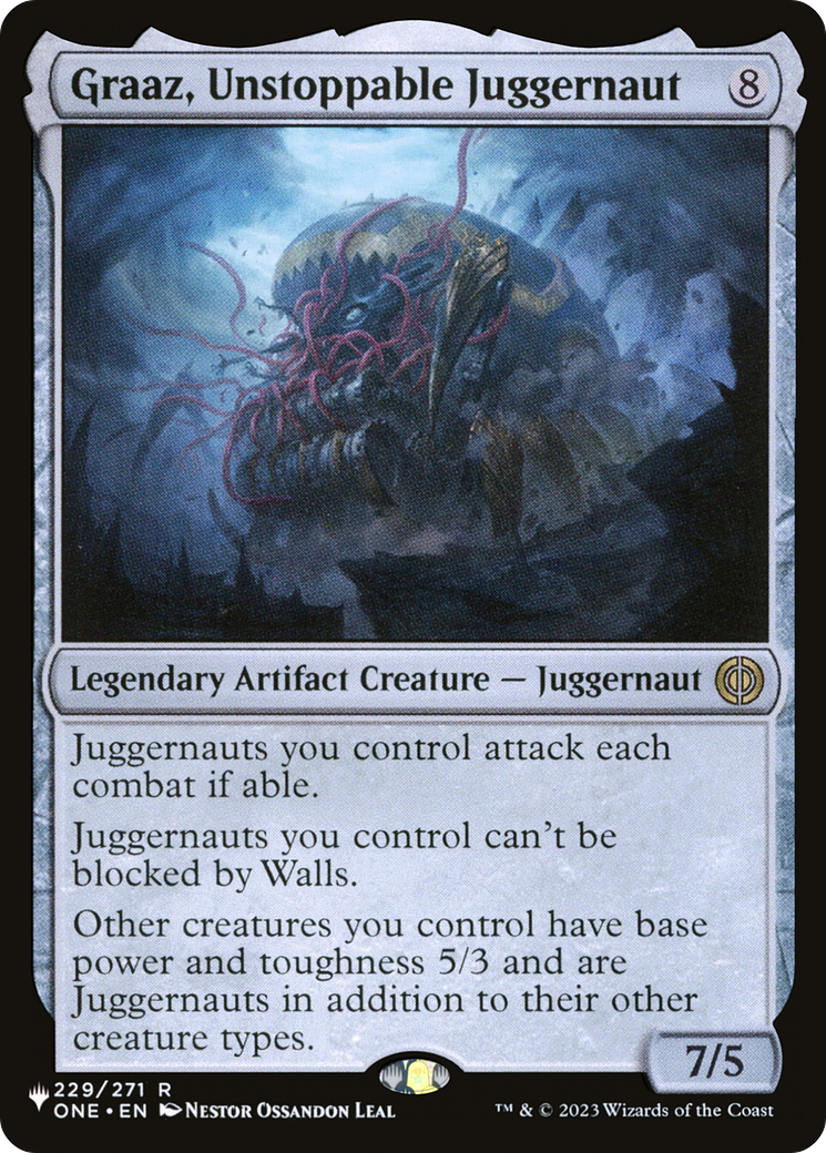 Graaz, Unstoppable Juggernaut [The List] | Cards and Coasters CA