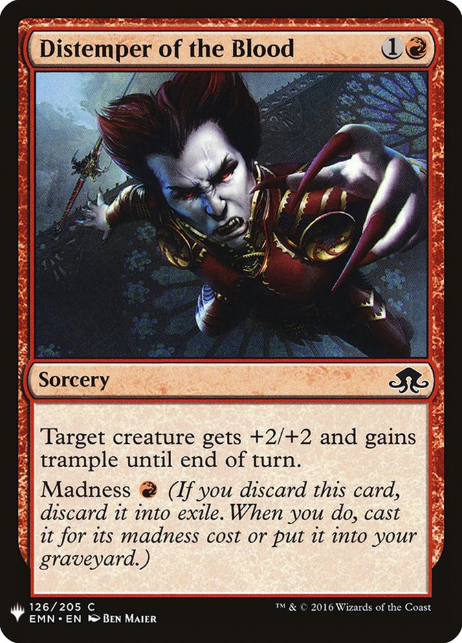 Distemper of the Blood [Mystery Booster] | Cards and Coasters CA