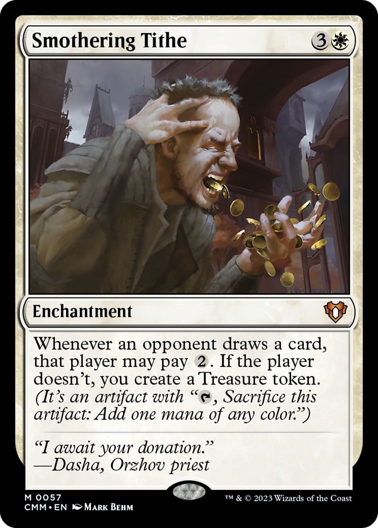 Smothering Tithe [Commander Masters] | Cards and Coasters CA