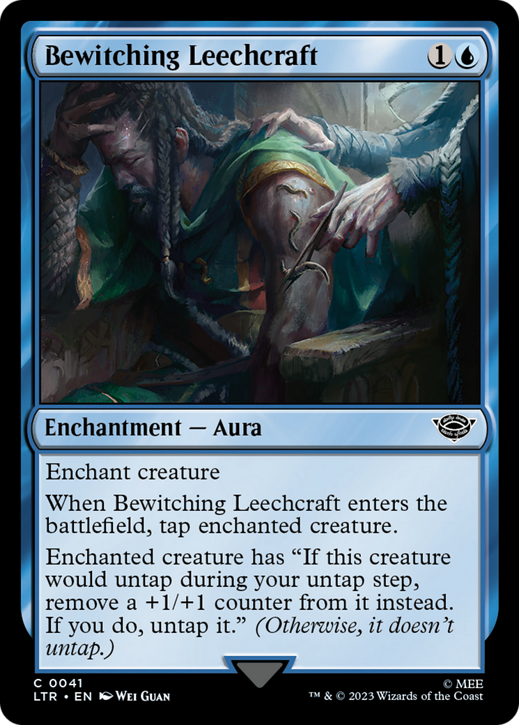 Bewitching Leechcraft [The Lord of the Rings: Tales of Middle-Earth] | Cards and Coasters CA