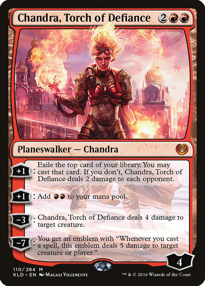 Chandra, Torch of Defiance [Kaladesh] | Cards and Coasters CA