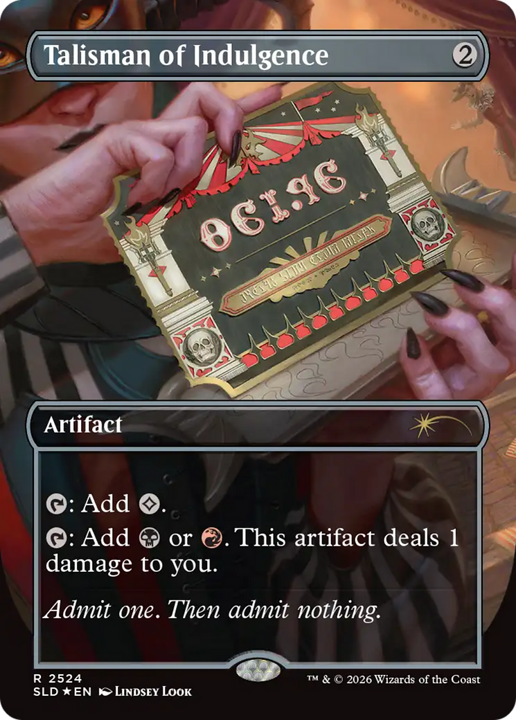 Talisman of Indulgence [Secret Lair Drop Series] | Cards and Coasters CA