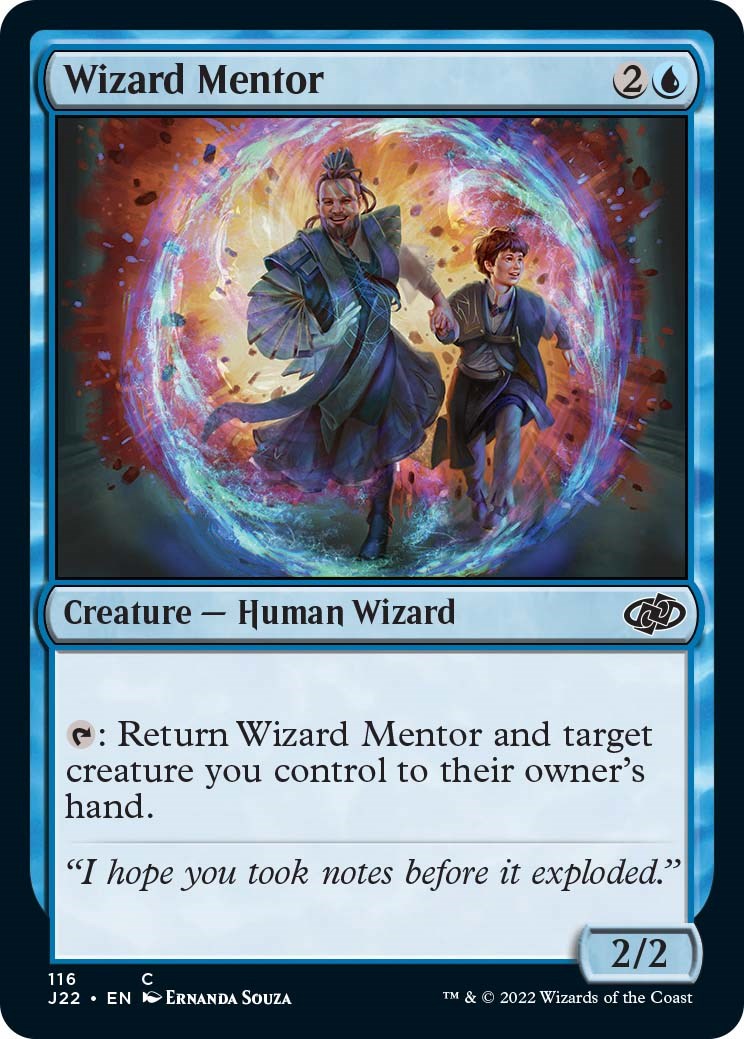 Wizard Mentor [Jumpstart 2022] | Cards and Coasters CA