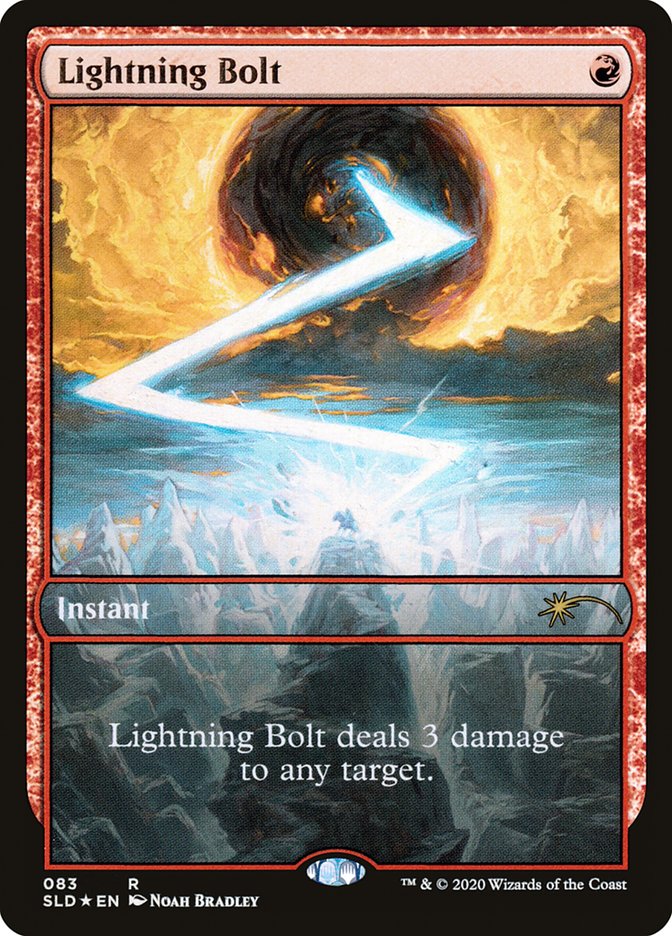Lightning Bolt (083) [Secret Lair Drop Series] | Cards and Coasters CA