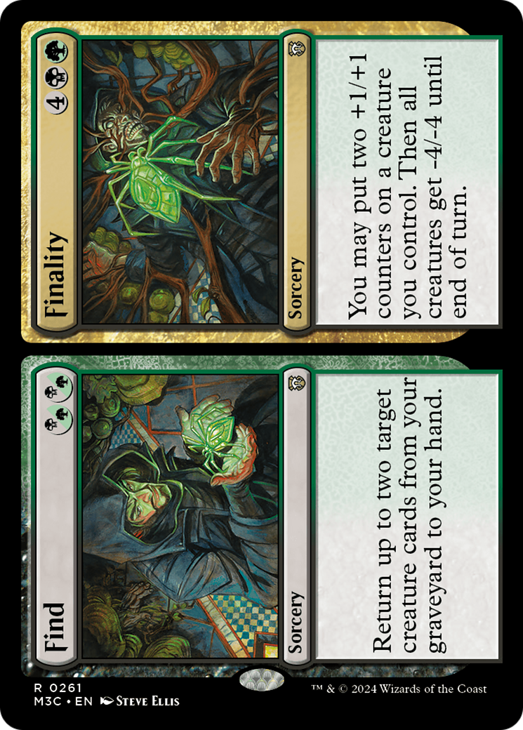 Find // Finality (Ripple Foil) [Modern Horizons 3 Commander] | Cards and Coasters CA