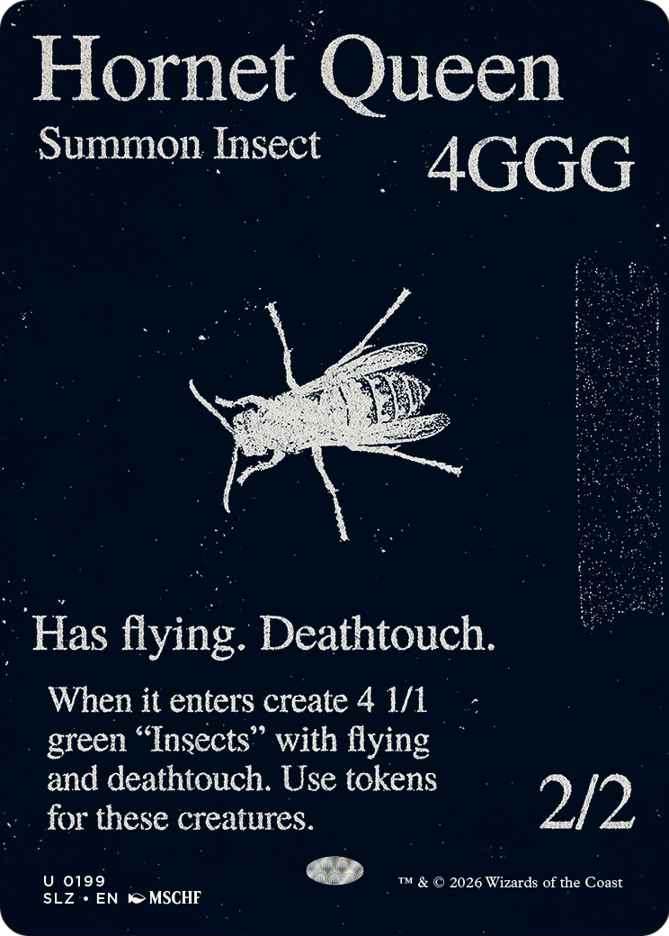 Hornet Queen (0199) [Secret Lair x MSCHF: The Zeta Set] | Cards and Coasters CA