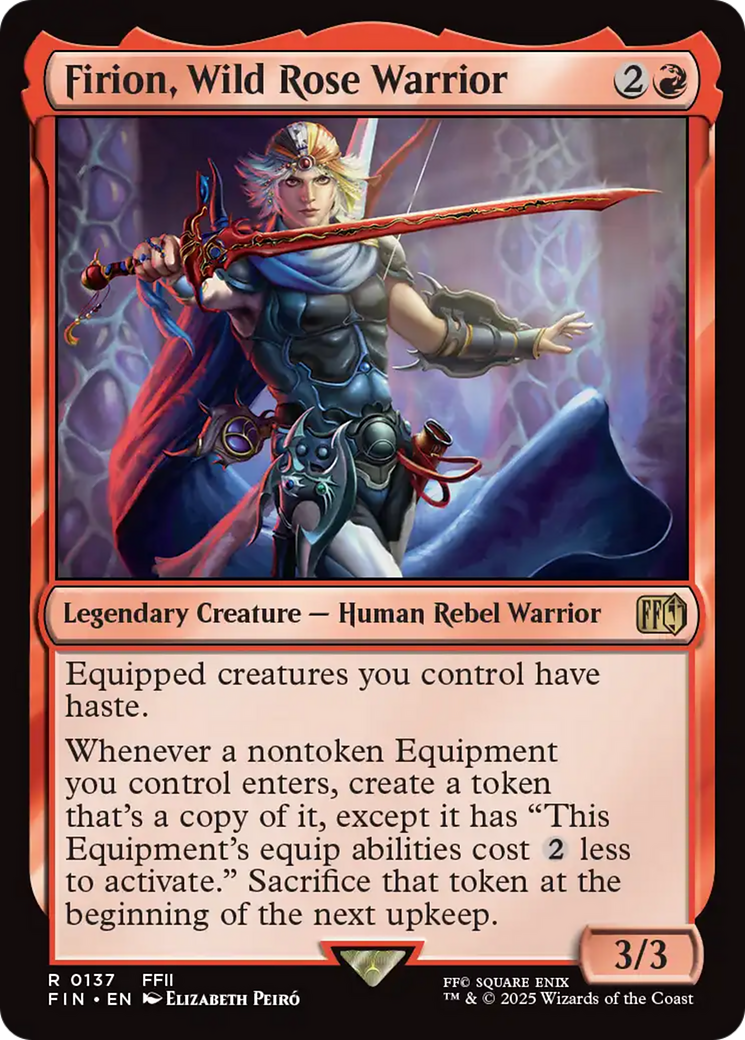 Firion, Wild Rose Warrior [FINAL FANTASY] | Cards and Coasters CA