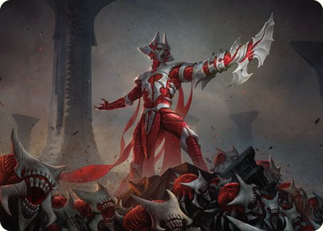 Mite Overseer Art Card [Phyrexia: All Will Be One Art Series] | Cards and Coasters CA