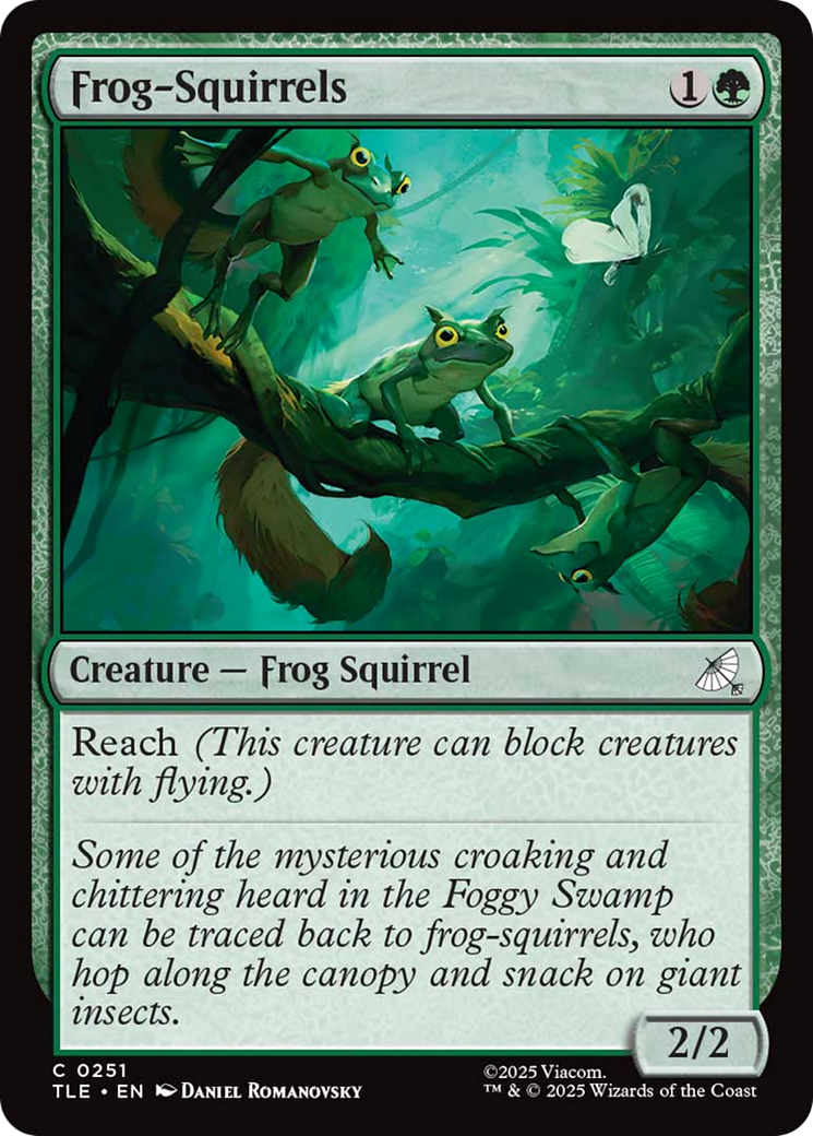 Frog-Squirrels [Avatar: The Last Airbender: Eternal-Legal] | Cards and Coasters CA