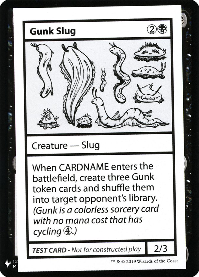 Gunk Slug [Mystery Booster Playtest Cards] | Cards and Coasters CA