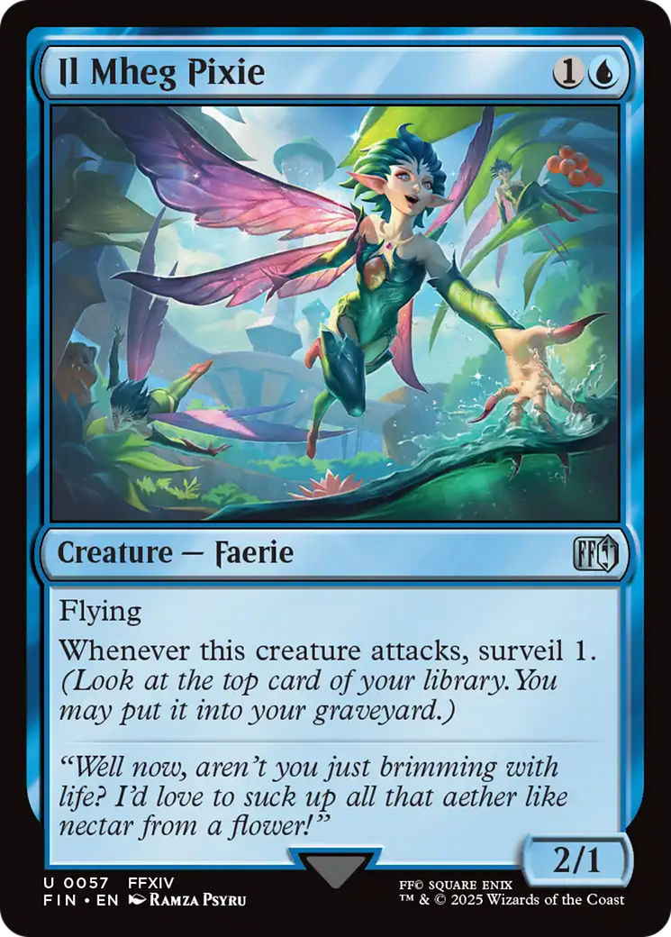 Il Mheg Pixie [FINAL FANTASY] | Cards and Coasters CA