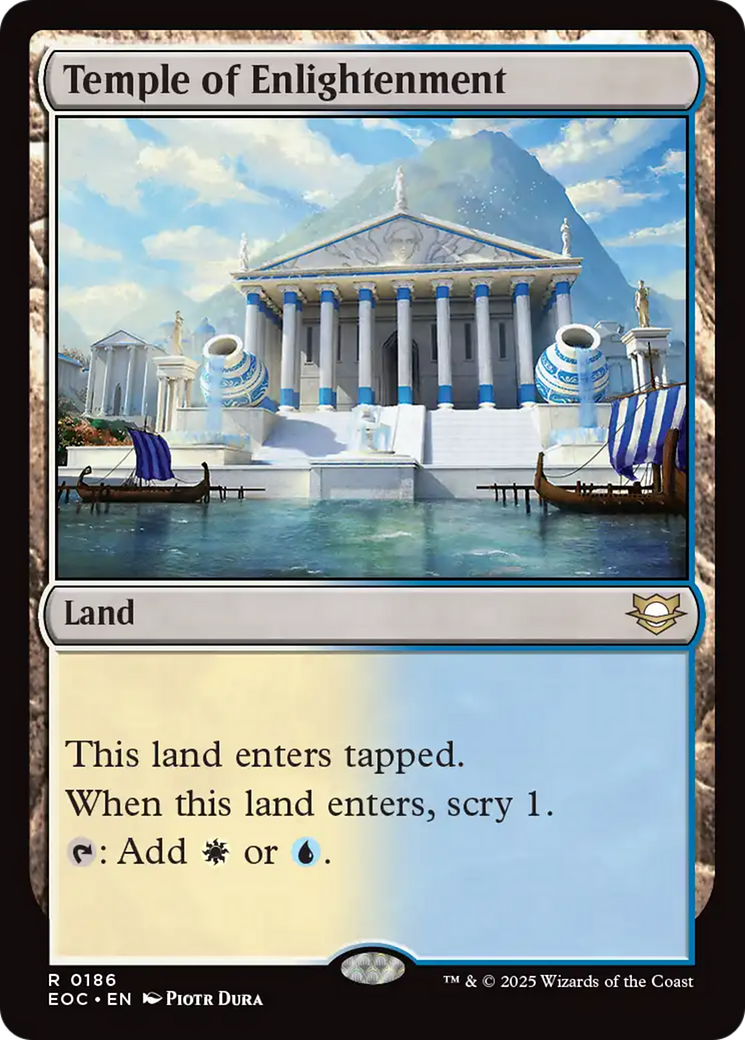 Temple of Enlightenment [Edge of Eternities Commander] | Cards and Coasters CA