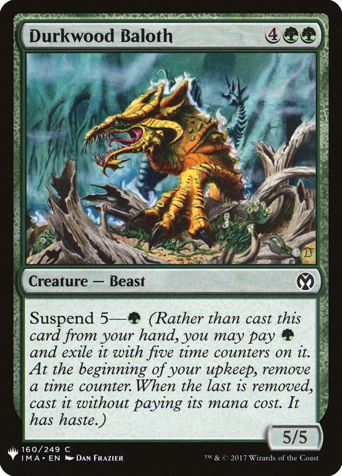 Durkwood Baloth [Mystery Booster] | Cards and Coasters CA