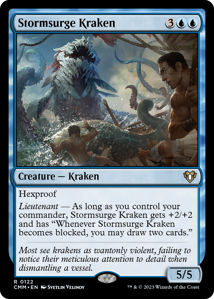 Stormsurge Kraken [Commander Masters] | Cards and Coasters CA