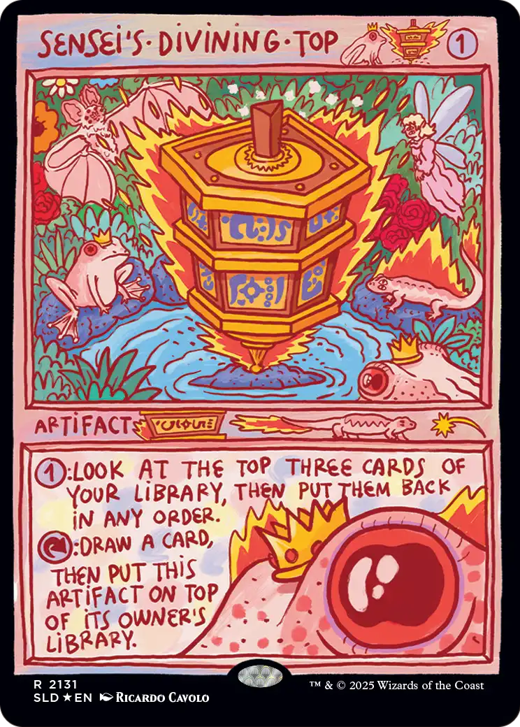 Sensei's Divining Top [Secret Lair Drop Series] | Cards and Coasters CA
