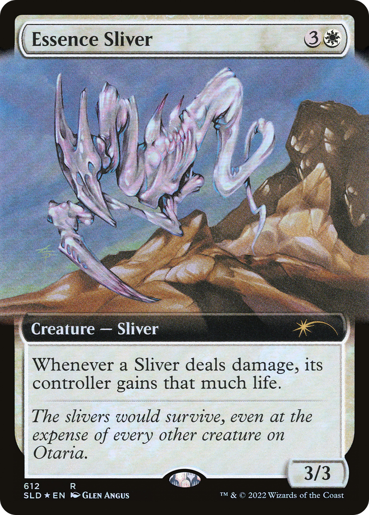 Essence Sliver (Extended Art) [Secret Lair Drop Series] | Cards and Coasters CA