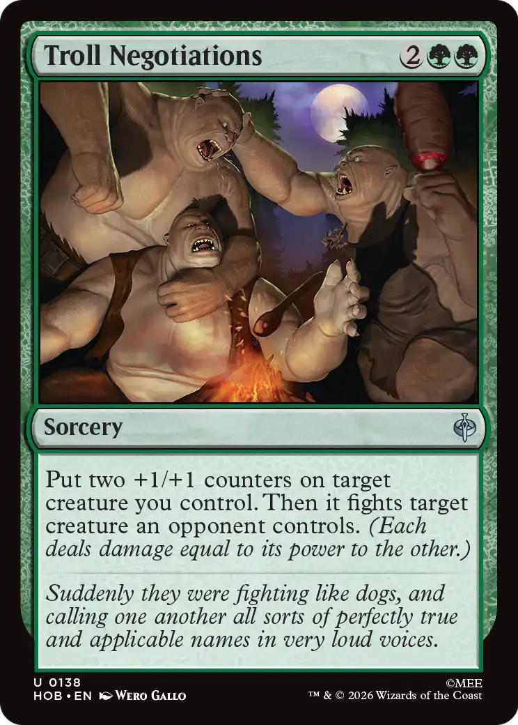 Troll Negotiations [The Hobbit] | Cards and Coasters CA