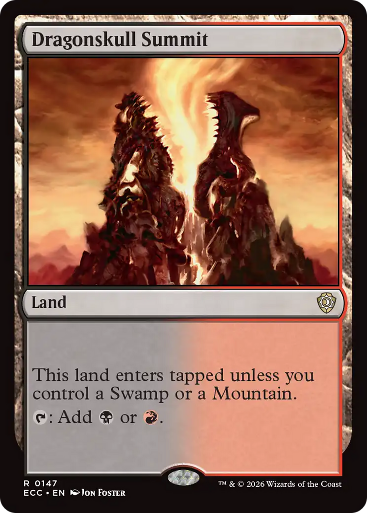 Dragonskull Summit [Lorwyn Eclipsed Commander] | Cards and Coasters CA