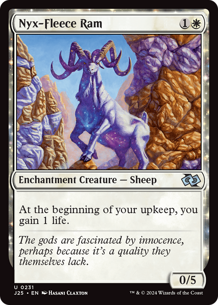 Nyx-Fleece Ram [Foundations Jumpstart] | Cards and Coasters CA