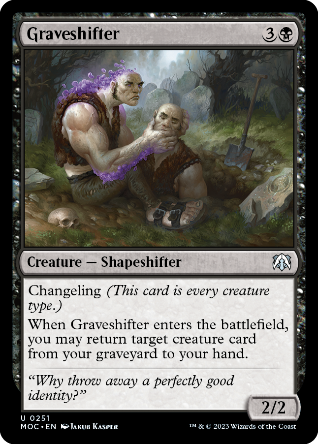 Graveshifter [March of the Machine Commander] | Cards and Coasters CA