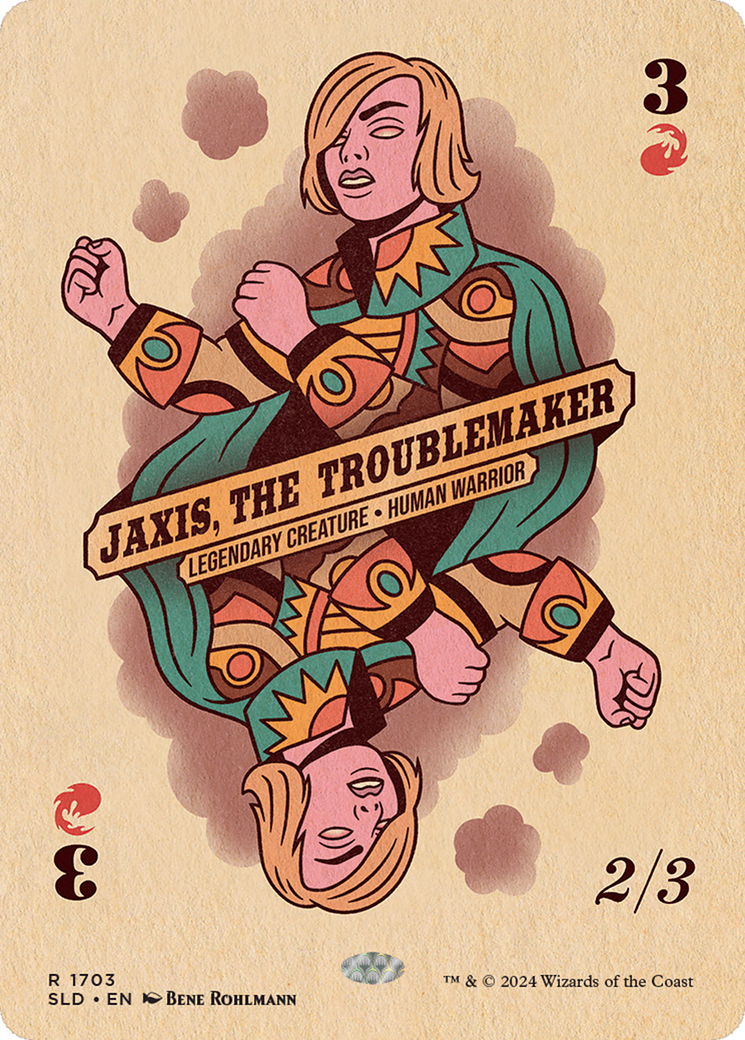 Jaxis, the Troublemaker [Secret Lair Drop Series] | Cards and Coasters CA