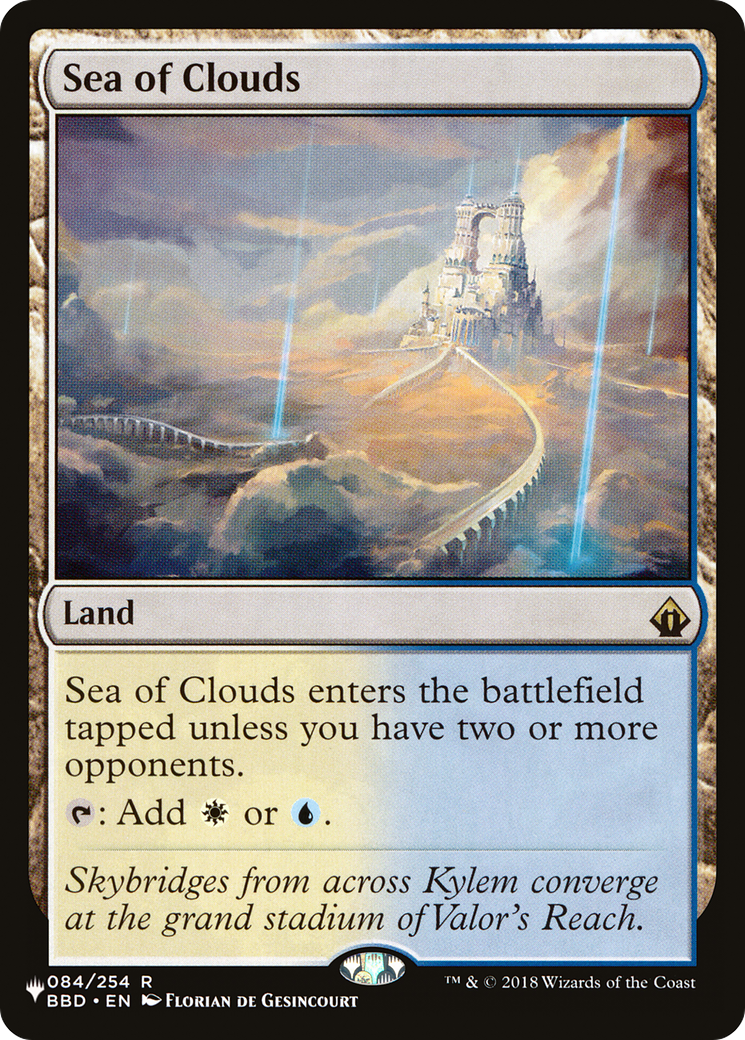 Sea of Clouds [The List] | Cards and Coasters CA