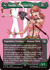 Vanille, Cheerful l'Cie // Ragnarok, Divine Deliverance (Borderless) [FINAL FANTASY] | Cards and Coasters CA