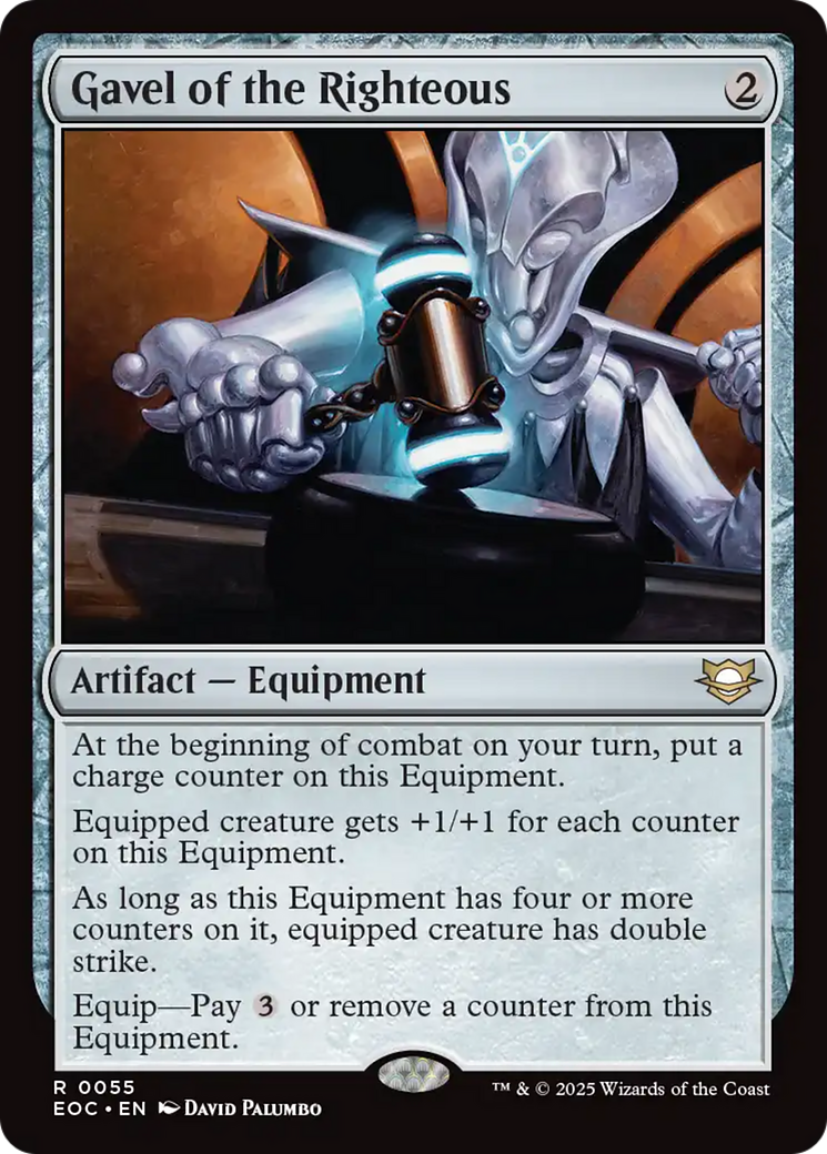 Gavel of the Righteous [Edge of Eternities Commander] | Cards and Coasters CA