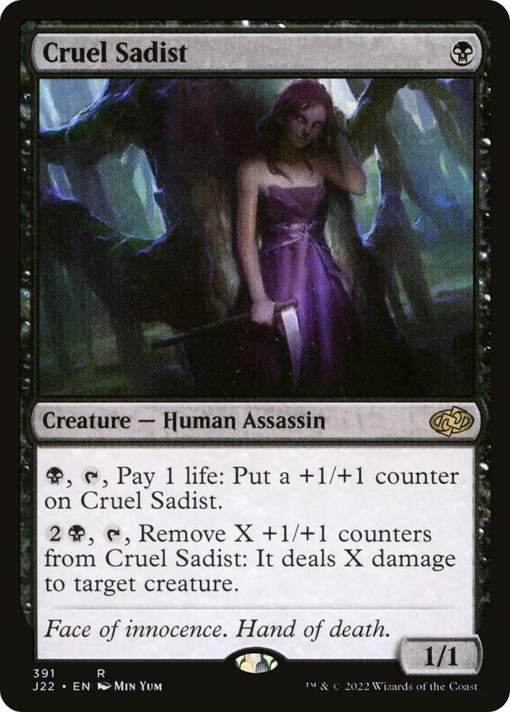 Cruel Sadist [Jumpstart 2022] | Cards and Coasters CA