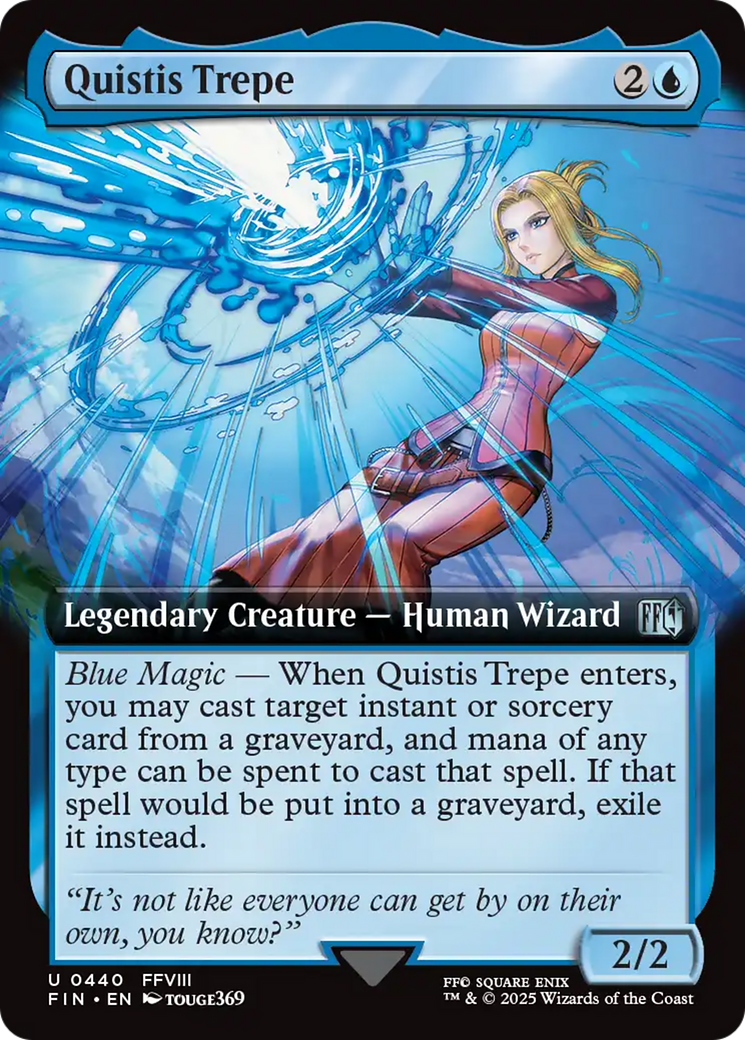 Quistis Trepe (Extended Art) [FINAL FANTASY] | Cards and Coasters CA