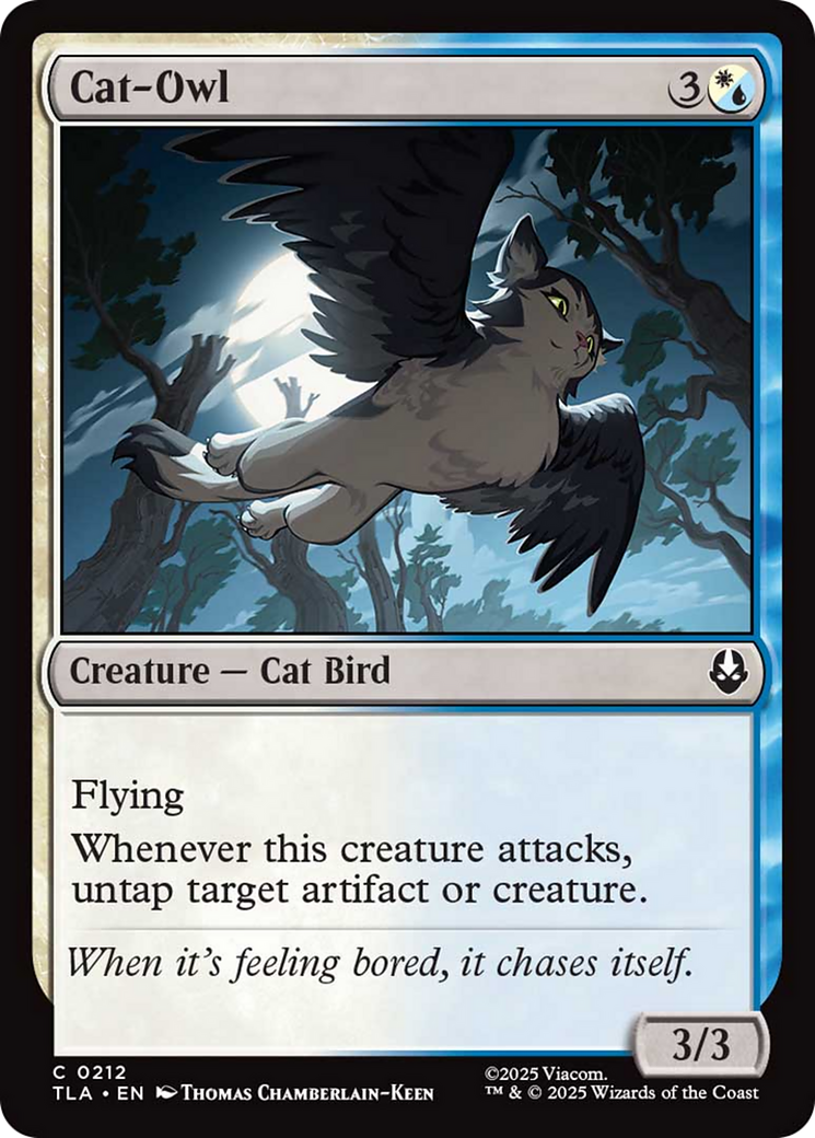 Cat-Owl [Avatar: The Last Airbender] | Cards and Coasters CA