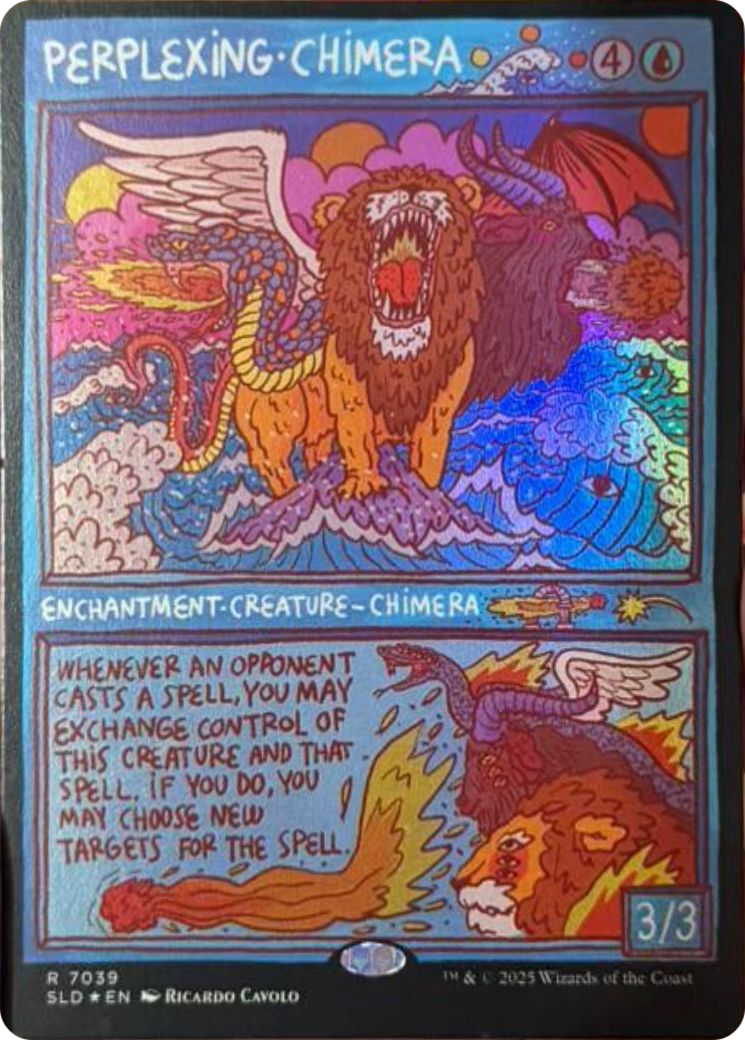 Perplexing Chimera [Secret Lair Drop Series] | Cards and Coasters CA