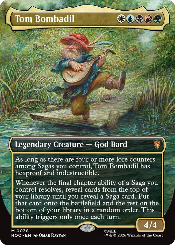Tom Bombadil (Borderless) [The Hobbit] | Cards and Coasters CA