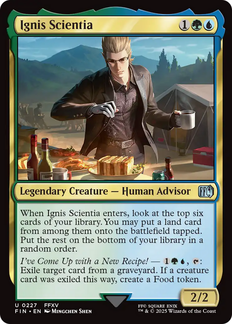 Ignis Scientia [FINAL FANTASY] | Cards and Coasters CA