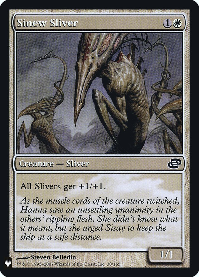 Sinew Sliver [Mystery Booster] | Cards and Coasters CA