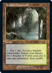 Verdant Catacombs (Retro Foil Etched) [Modern Horizons 2] | Cards and Coasters CA