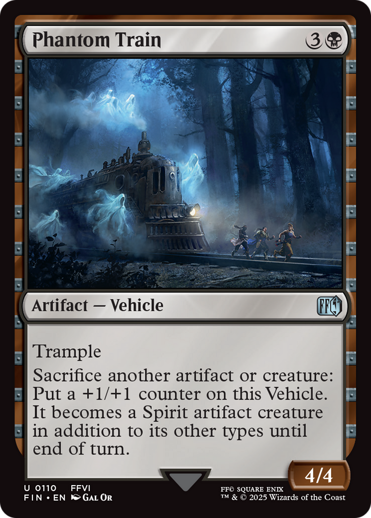 Phantom Train [FINAL FANTASY] | Cards and Coasters CA