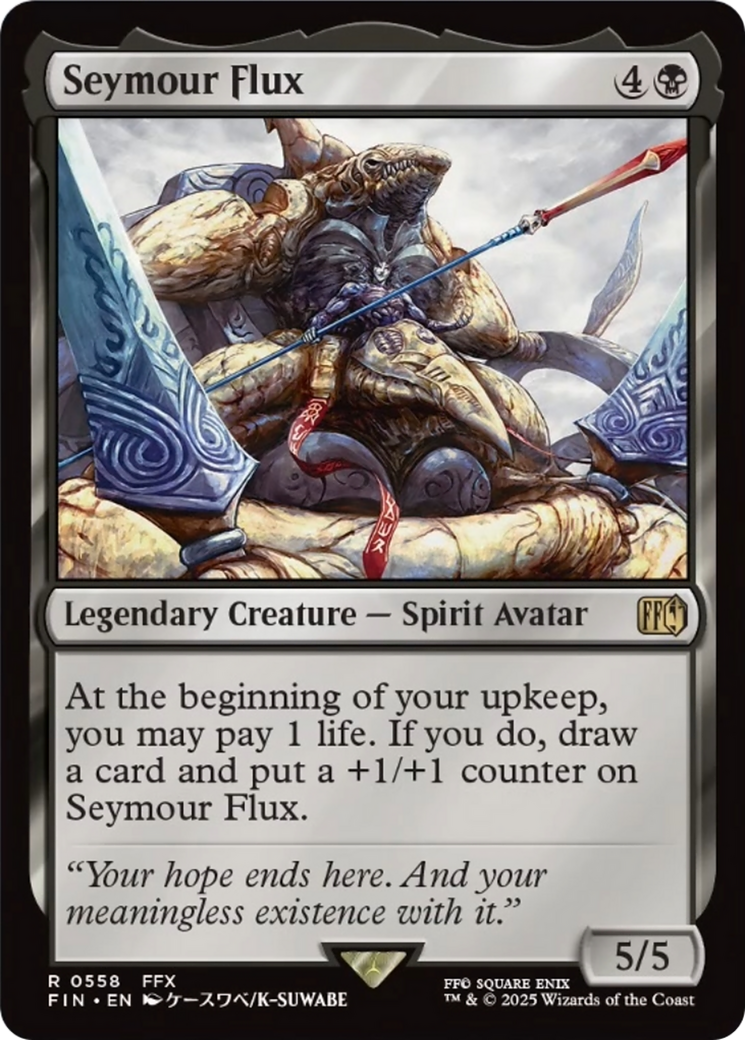 Seymour Flux [FINAL FANTASY] | Cards and Coasters CA