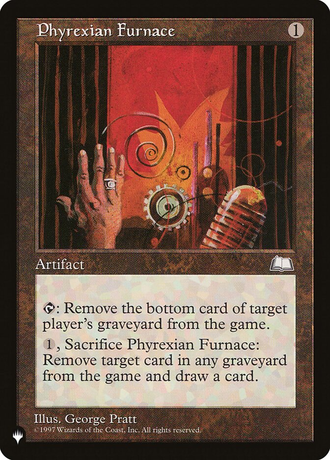 Phyrexian Furnace [The List] | Cards and Coasters CA