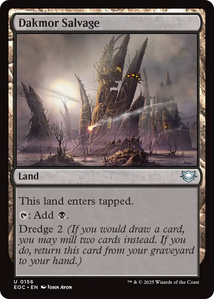 Dakmor Salvage [Edge of Eternities Commander] | Cards and Coasters CA