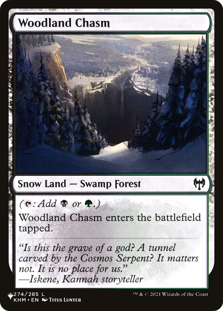 Woodland Chasm [Secret Lair: From Cute to Brute] | Cards and Coasters CA