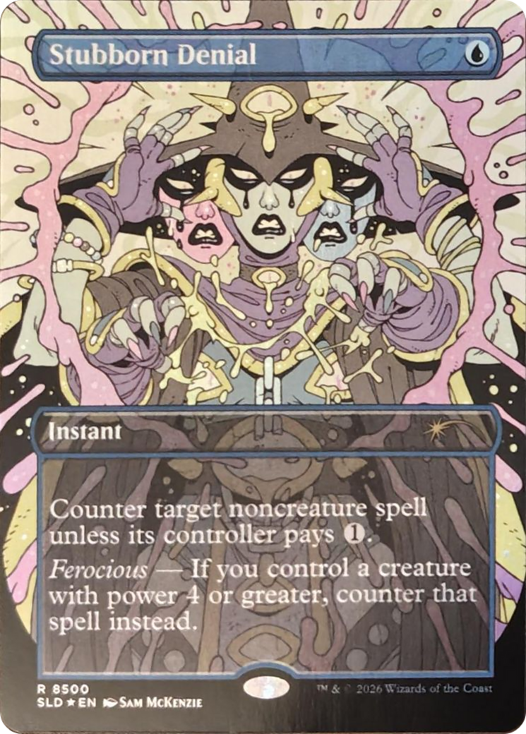 Stubborn Denial [Secret Lair Drop Series] | Cards and Coasters CA