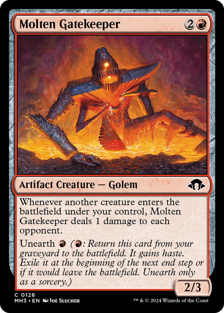 Molten Gatekeeper [Modern Horizons 3] | Cards and Coasters CA