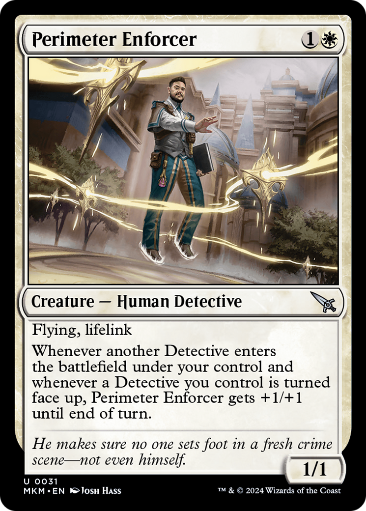 Perimeter Enforcer [Murders at Karlov Manor] | Cards and Coasters CA