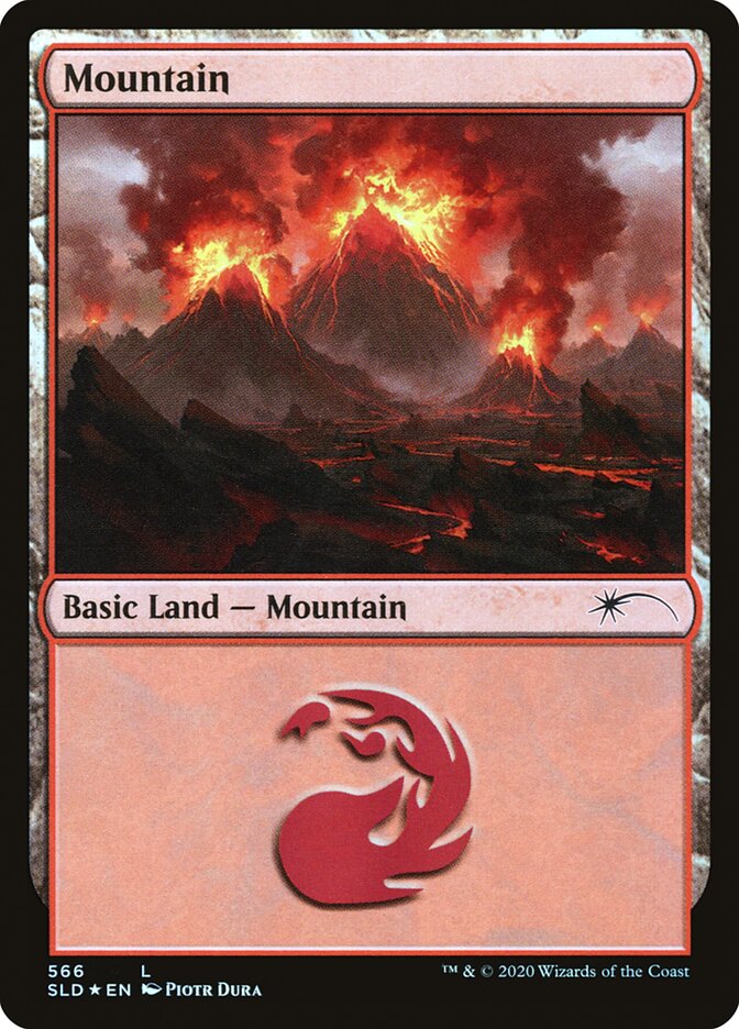 Mountain (Seismic) (566) [Secret Lair Drop Promos] | Cards and Coasters CA