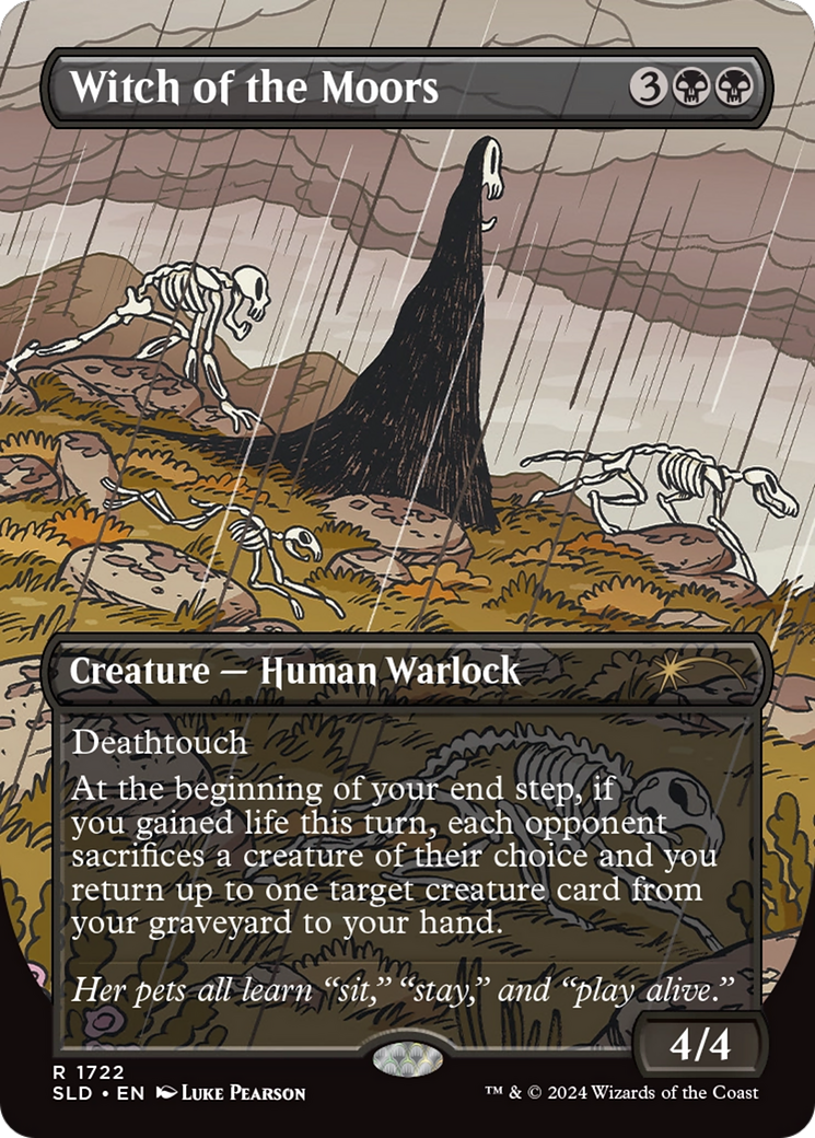 Witch of the Moors (Rainbow Foil) [Secret Lair Drop Series] | Cards and Coasters CA