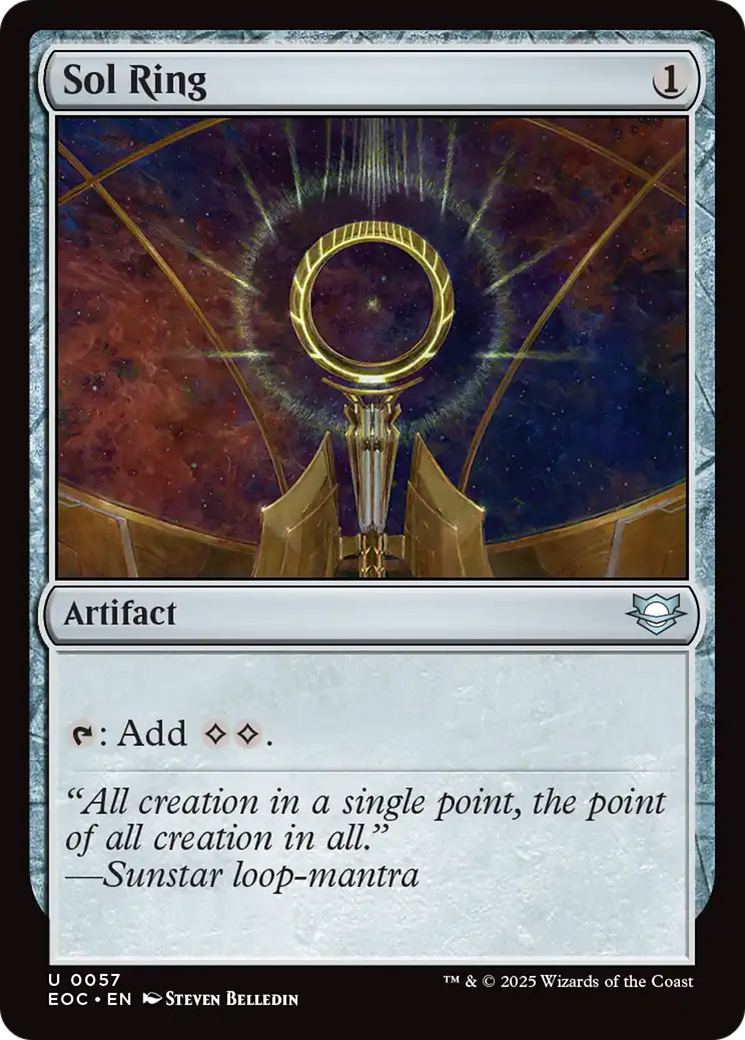 Sol Ring [Edge of Eternities Commander] | Cards and Coasters CA
